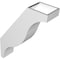 Ekena Millwork 5-in. W x 16-in. D x 22-in. H Funston Architectural Grade PVC Knee Brace BRCP05X16X22FST - alternate 3